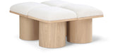 Pavilion - 4 Piece Modular Bench With Natural Base