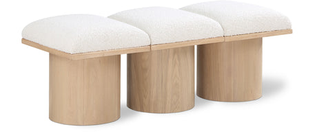 Pavilion - 3 Piece Modular Bench With Natural Base
