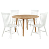 Finley - 5 Piece Dining Set With Round Table And Spindle Back Chairs