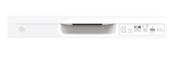 GE GDF535PGRCC - 24 in. Front Control Flush-Mount Dishwasher with 55 dBa Sound Level, Dry Boost & Pocket Handle - Bisque