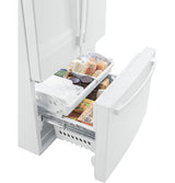 GE(R) ENERGY STAR(R) 27.0 Cu. Ft. French-Door Refrigerator with Internal Water Dispenser - White- (GNE27JGMWW)