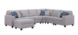 Cooper - Sectional Sofa With Ottomans And Cupholder