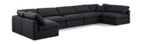 Indulge - Linen 7 Piece Modular U-Shaped Sectional