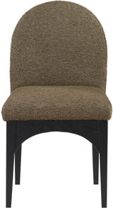 Waldorf - Boucle Dining Side Chair With Black Legs