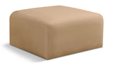 Arc - Velvet Ottoman