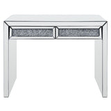 Noralie - Console Table Faux Diamonds - Mirrored