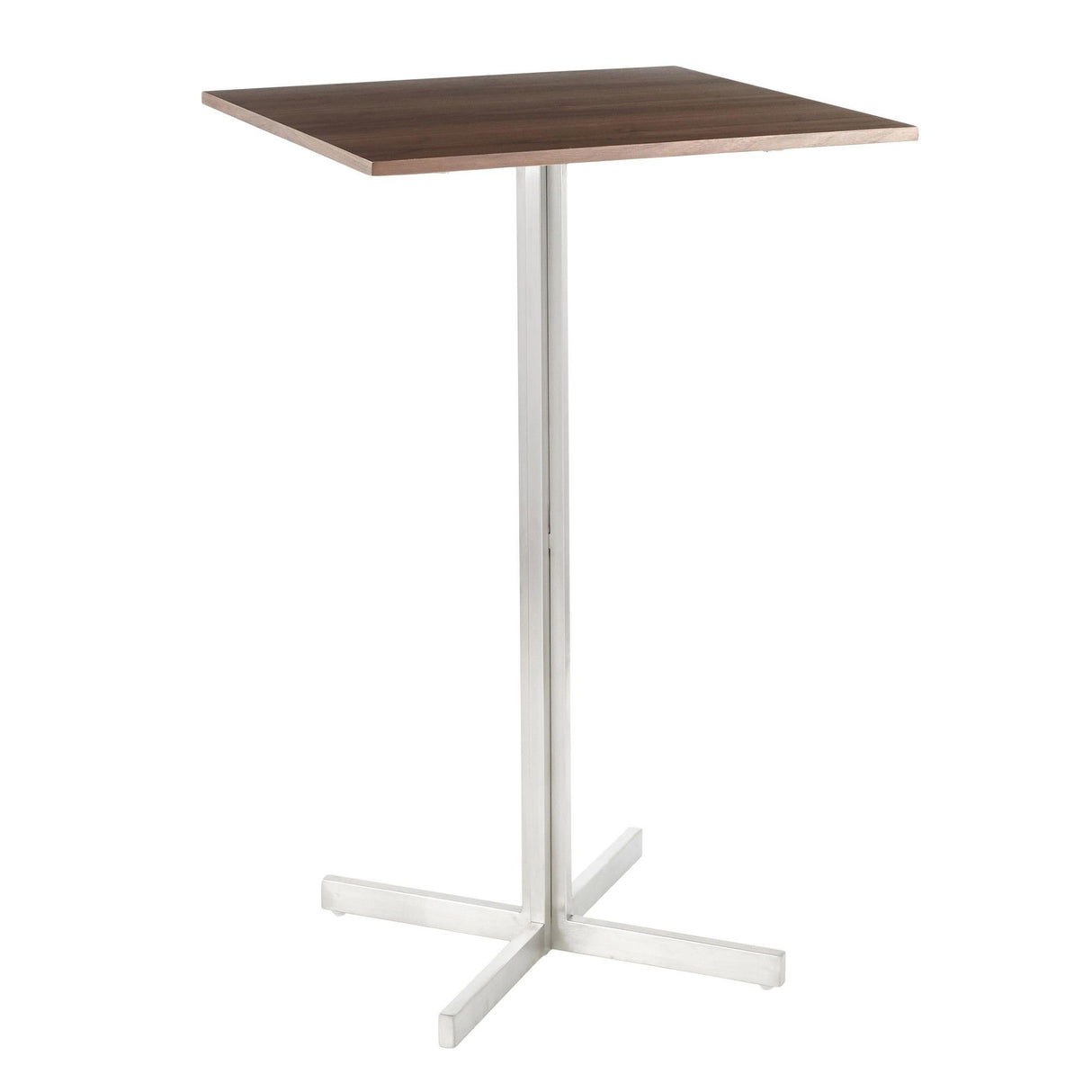 Fuji - Square Bar Table - Dark Brown
