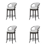 Otis - Upholstered Swivel Counter Height Barstool