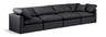 Indulge - Faux Leather 4 Seat Modular Sofa