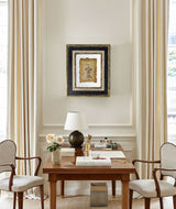 Lucian - Framed Antiqued Sculpture Print