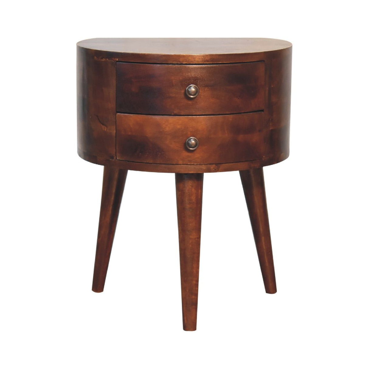Odyssey - Tripod Bedside Table - Chestnut