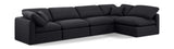 Indulge - Linen 5 Piece Modular Sectional