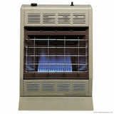 Empire Blue-Flame Heater with Hydraulic Thermostat Controls - White - 10,000 BTU