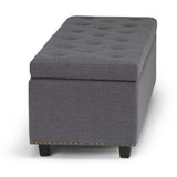 Hamilton - Upholstered Storage Ottoman