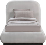 Vaughn - Chenille Bed With Black Base