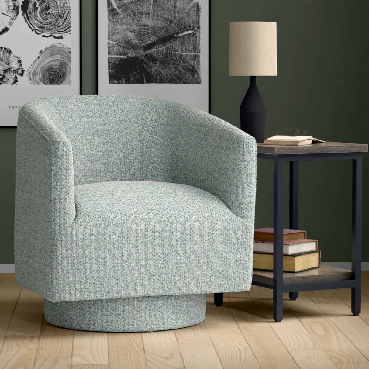 Accent Chair With Swivel Function