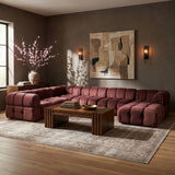 Orin - 7 Piece Modular Sectional (3 Modular Chairs, 3 Corner Chairs & Ottoman)
