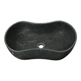 Bathroom Vessel Sink With Wavy Design