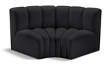 Arc - Faux Leather 2 Piece Modular Sofa