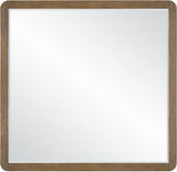 Adagio - Solid Wood And Oak Veneer Mirror