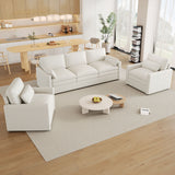 Cloud Sofa Set Couch For Living Room - Beige