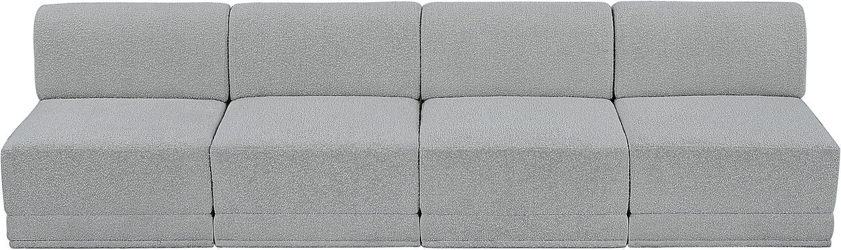 Ollie - 4 Seat Armless Modular Sofa