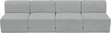 Ollie - 4 Seat Armless Modular Sofa