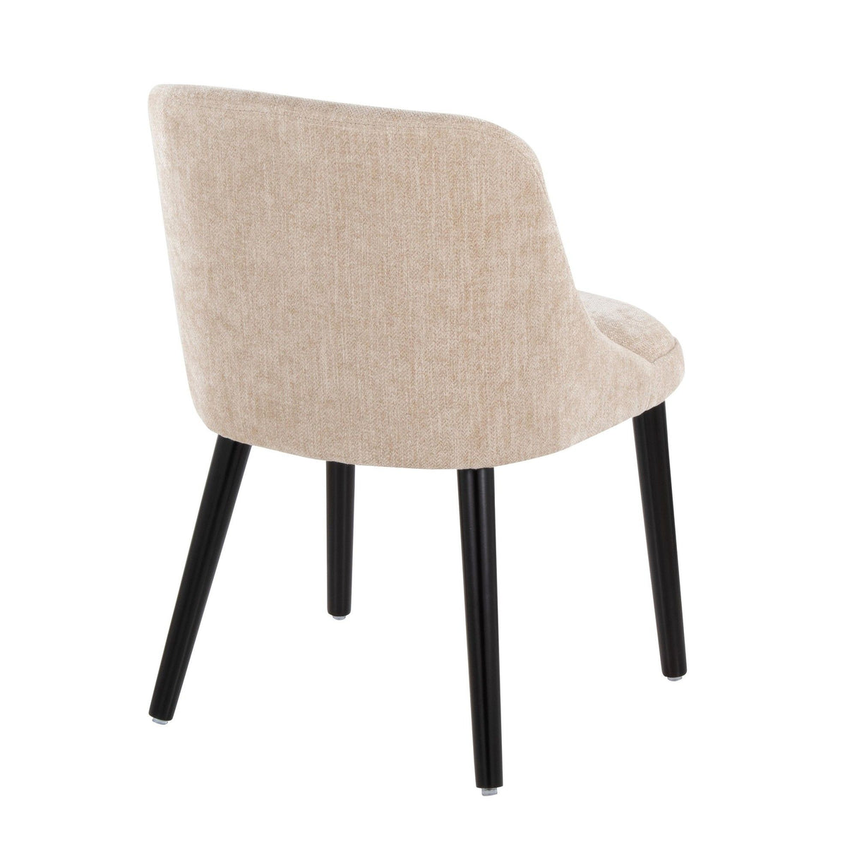 Rina - Dining Chair - Black Wood (Set of 2)