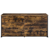 Juvanth - Dresser - Rustic Oak & Black