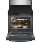 GE JB480SYSS oven interior