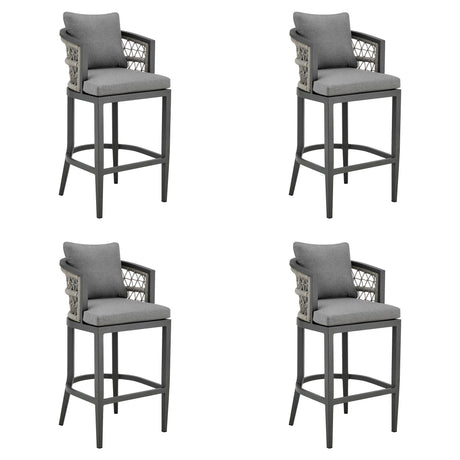 Zella - Outdoor Patio Bar Stool Set