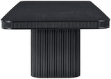Mohari - Solid Wood And Oak Veneer 112" / 160" Dining Table