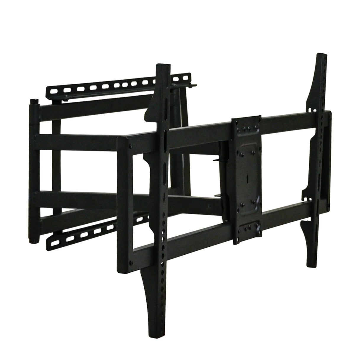Full Motion TV Wall Mount Bracket For 40 120" TV Dual Arm Tilt & Swivel Vesa 800 X 400 Mm 132 Lbs Load - Black