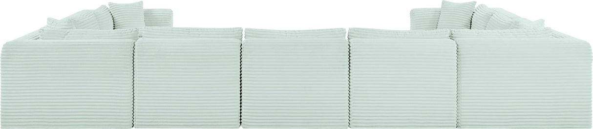 Shaggy - 9 Piece Modular U-Shaped Sectional