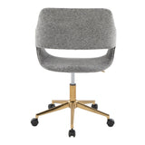 Margarite - Task Chair - Gold Base