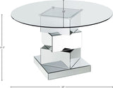 Haven - Dining Table - Pearl Silver