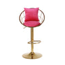 Unique Design Bar Chair, 360 Degree Rotation, Adjustable Height, Suitable For Dining Room And Bar
