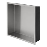 Stainless Steel Shower Niche With Seamless Design For Bathroom Storage