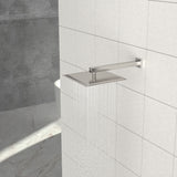 Ultra Thin Square Rainfall Shower Head Stainless Steel, Wall Or Ceiling Mount