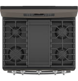 GE(R) 30" Free-Standing Gas Double Oven Convection Range - (JGBS86EPES)