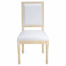 Dining Chairs With Upholstered Square Back (Set of 2)