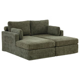 Modern Aesthetic Wide Sofa Bed