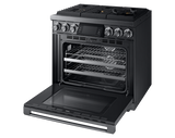 Dacor DOP36M96GLM/DA 36 inch professional gas range graphite stainless steel - oven interior