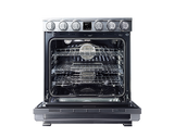 Dacor DOP30T940IS 30 Inch Induction Range Illumina knobs detail