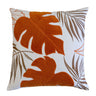 Autumn Vibes Leaf Accent Pillow