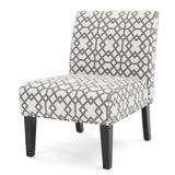 Contemporary Accent Chair With Plush Upholstery