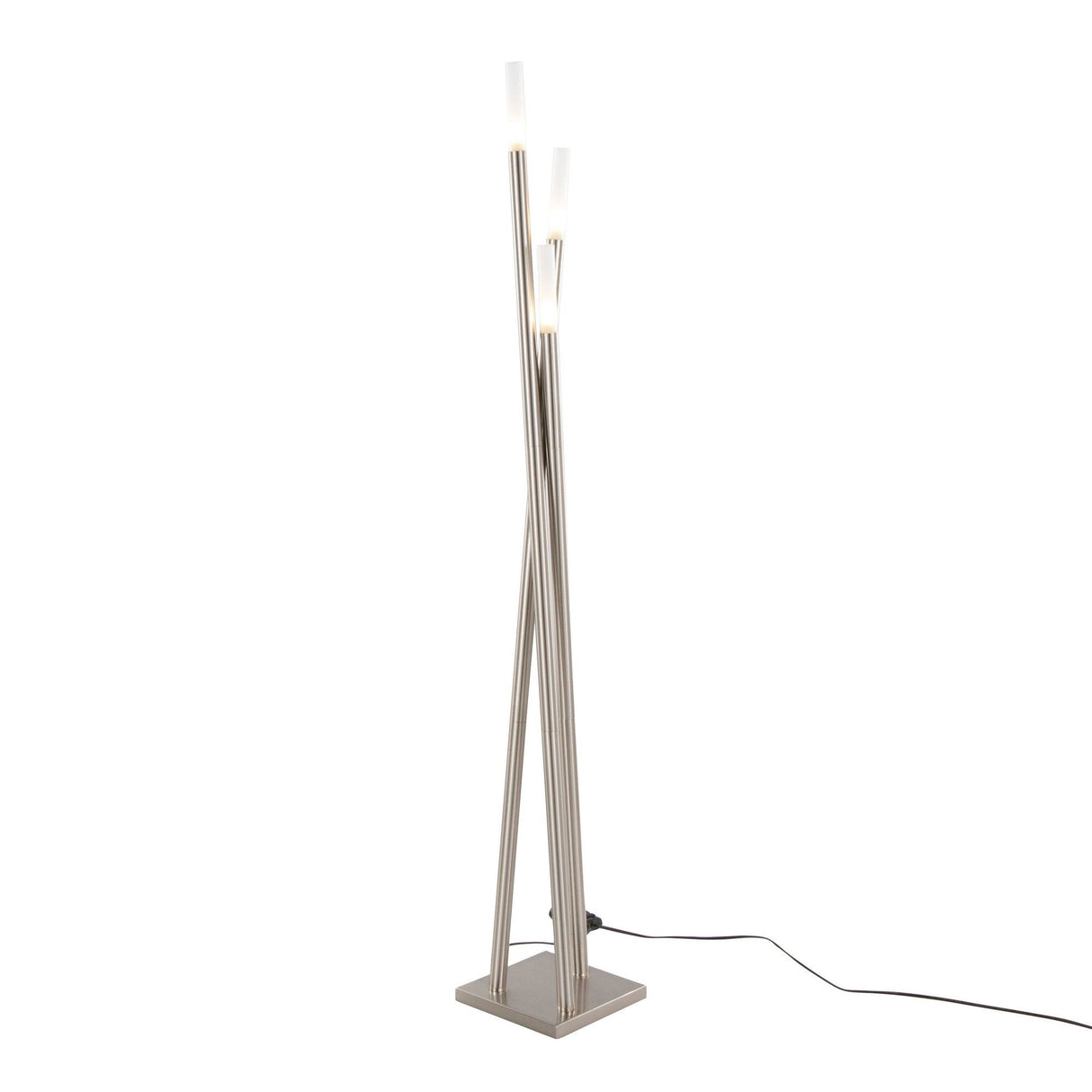 Icicle - Floor Lamp - Brushed Nickel