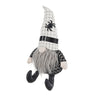 Sitting Gnome With Hat Spider, For Halloween Decor