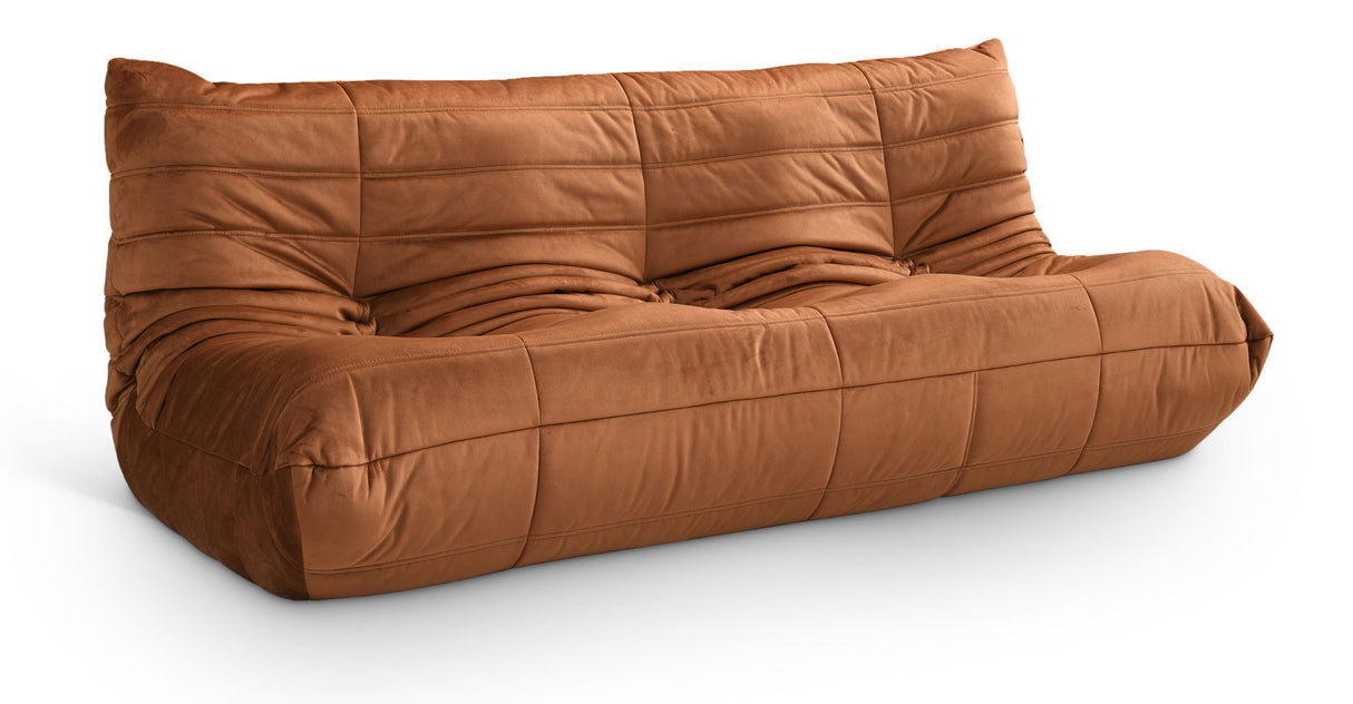 Relax - Velvet 77.75" Upholstered Sofa