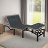 Adjustable Bed Frame With Massage Head & Foot Incline, Wireless Remote, USB Ports, LED Night Light